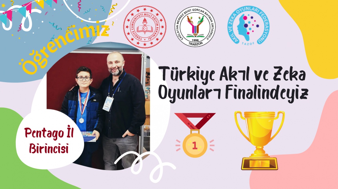 Türkiye Akıl  ve Zeka Oyunları Turnuvası Türkiye Finali Trabzon Temsilcimiz 